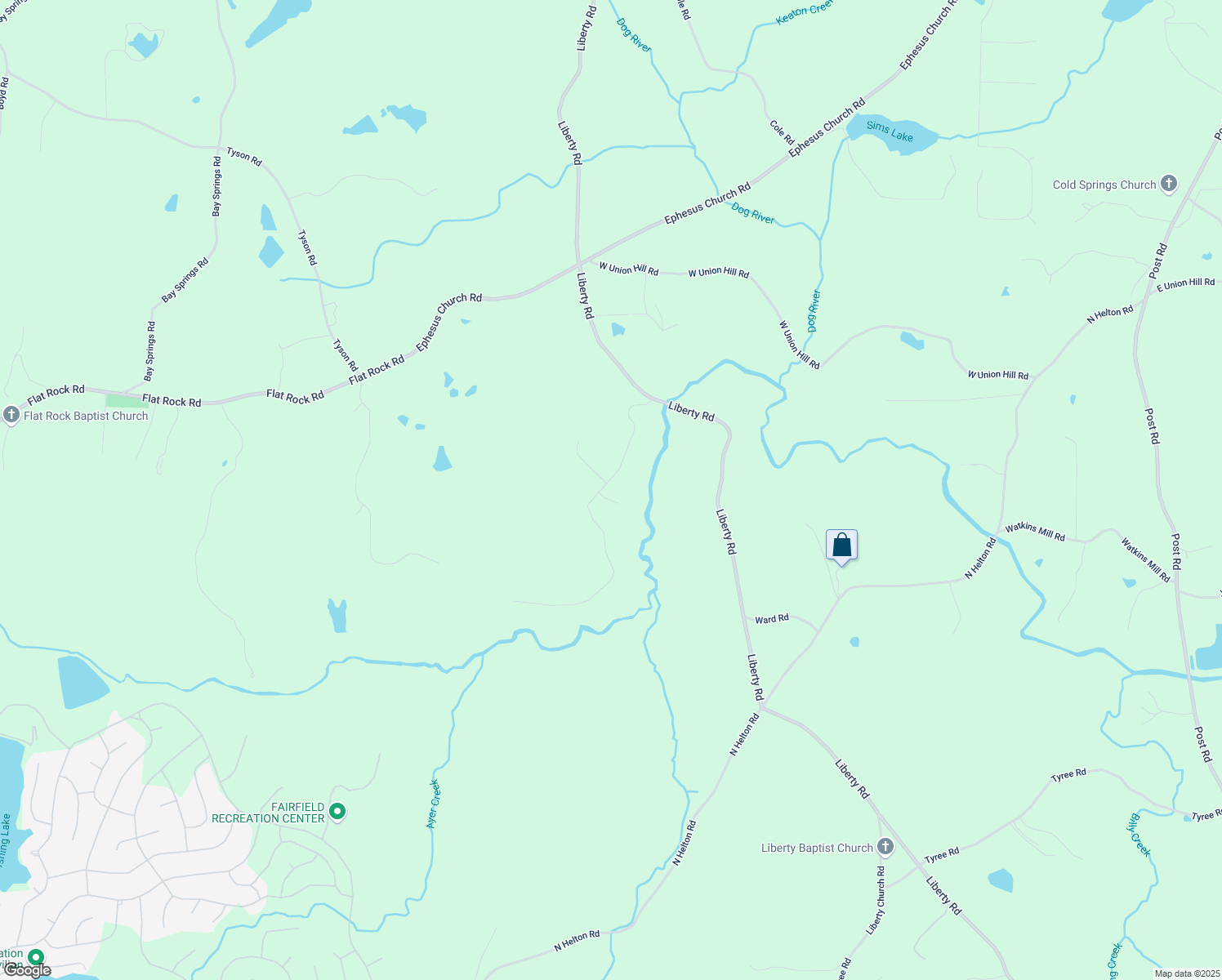 map of restaurants, bars, coffee shops, grocery stores, and more near 9742 Fallview Court in Villa Rica