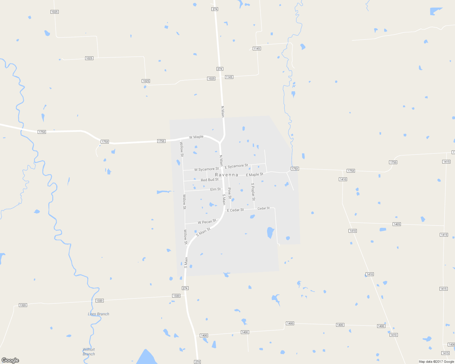 map of restaurants, bars, coffee shops, grocery stores, and more near 107 Pine Street in Ravenna