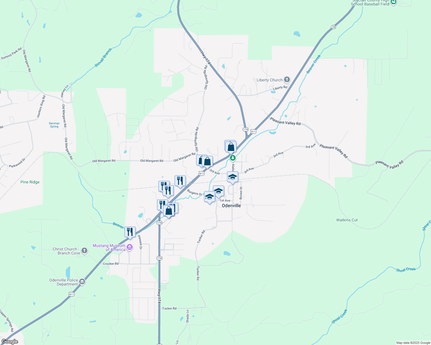 151 3rd Avenue, Odenville AL Walk Score
