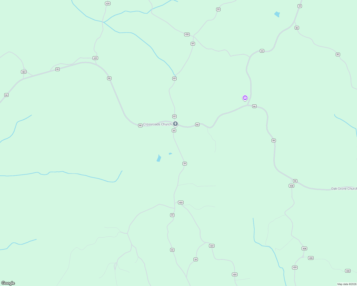 map of restaurants, bars, coffee shops, grocery stores, and more near 2773 County Road 59 in Heflin