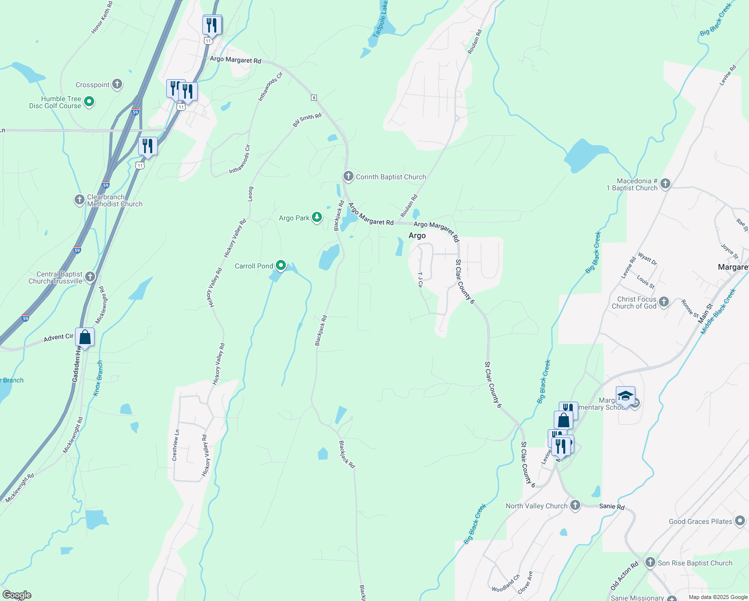 865 Alpine Circle, Odenville AL Walk Score