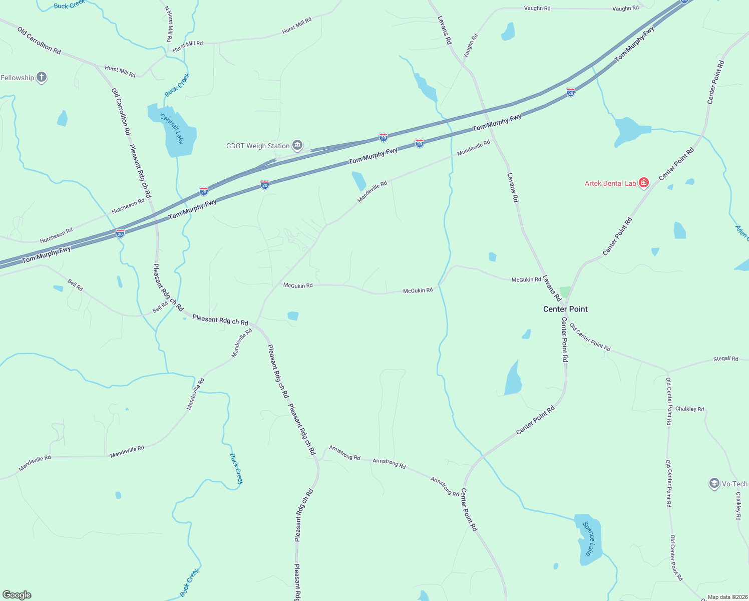 map of restaurants, bars, coffee shops, grocery stores, and more near 472 McGukin Road in Bremen