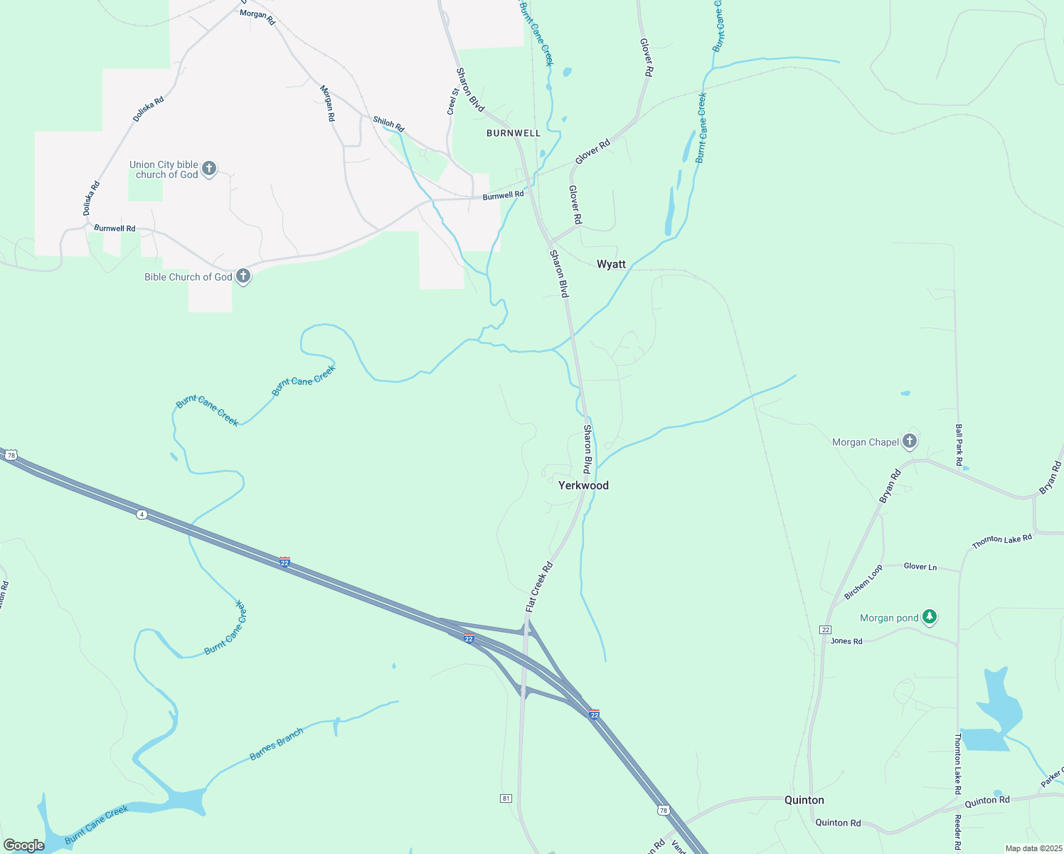 map of restaurants, bars, coffee shops, grocery stores, and more near 724 Stillwell Road in Quinton