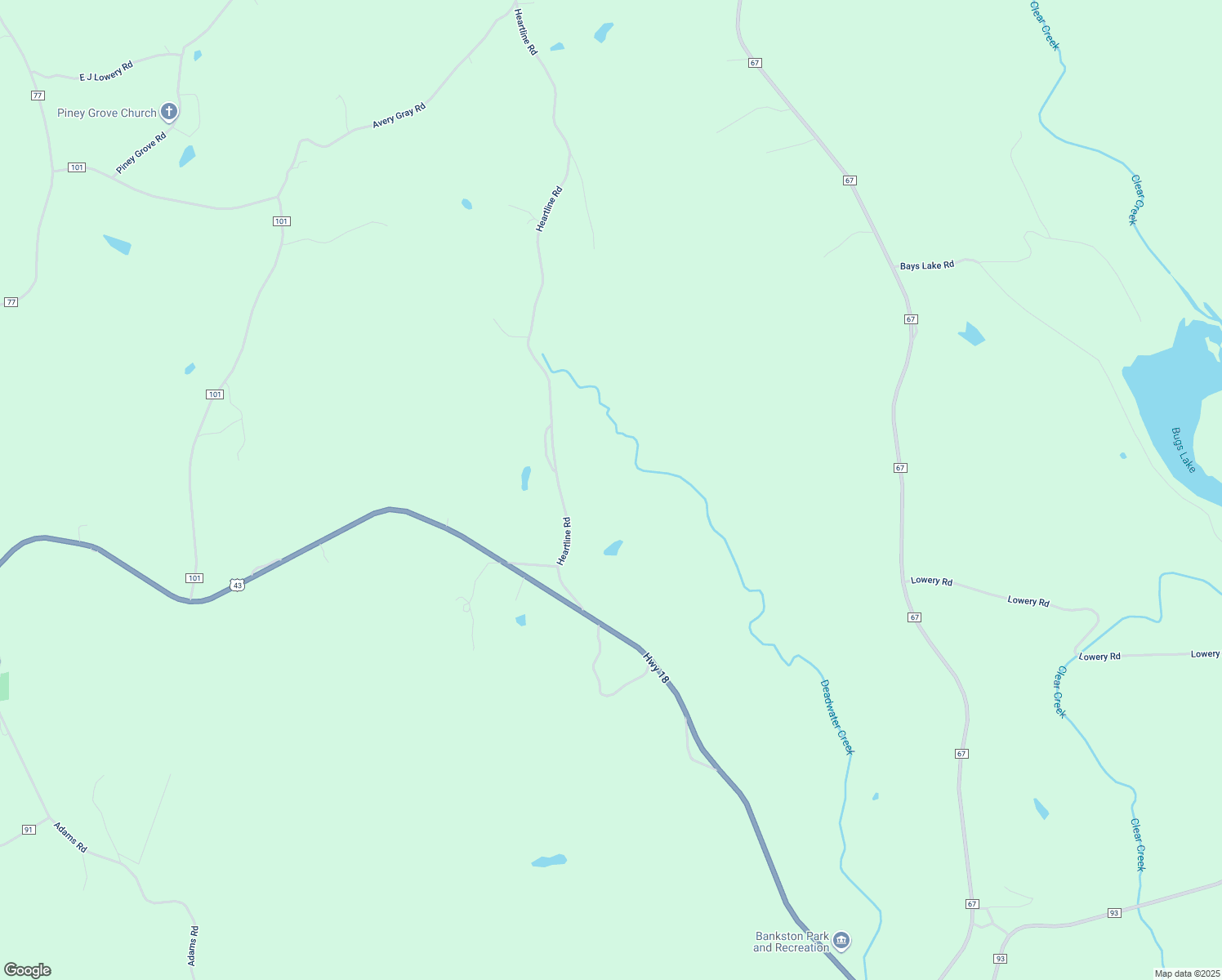 map of restaurants, bars, coffee shops, grocery stores, and more near in Bankston