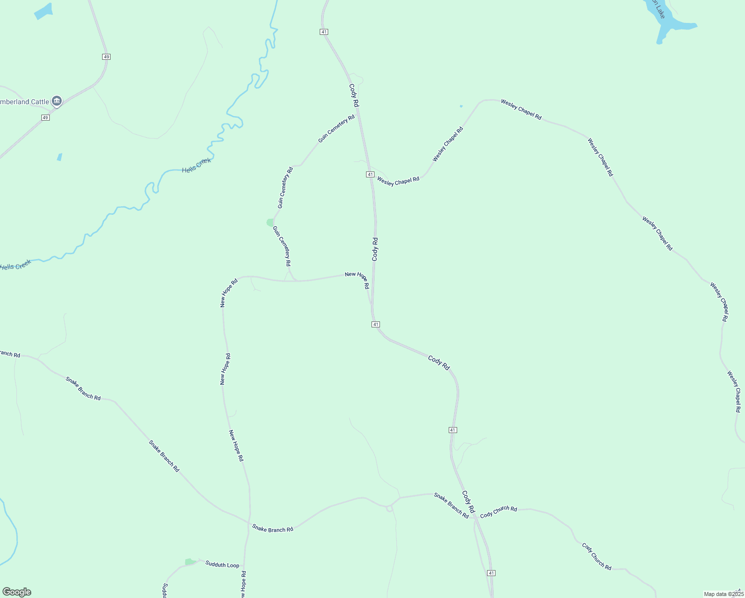 map of restaurants, bars, coffee shops, grocery stores, and more near 7670 Cody Road in Fayette