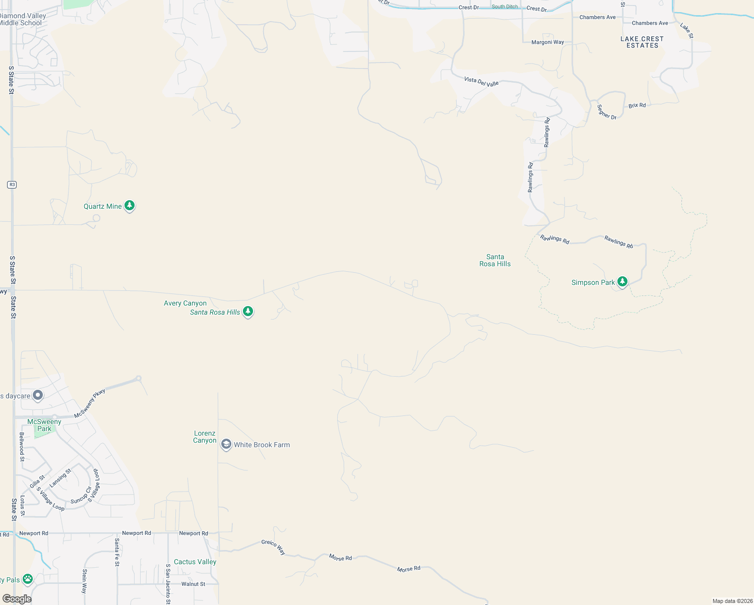 map of restaurants, bars, coffee shops, grocery stores, and more near 41329 Gibbel Road in Hemet