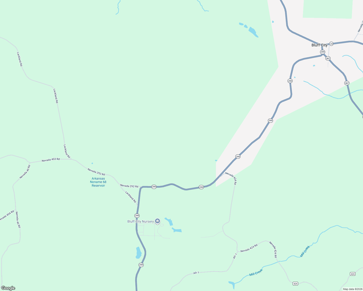 map of restaurants, bars, coffee shops, grocery stores, and more near in Bluff City