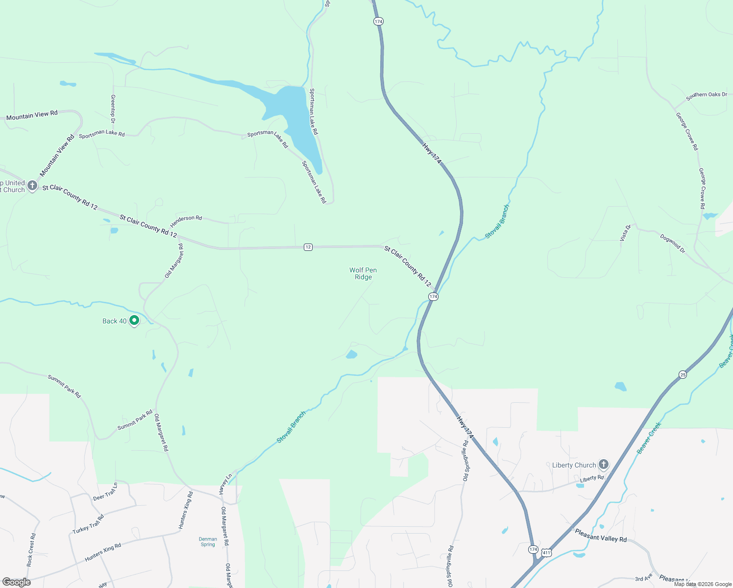 map of restaurants, bars, coffee shops, grocery stores, and more near 513 Cross Creek Circle in Springville
