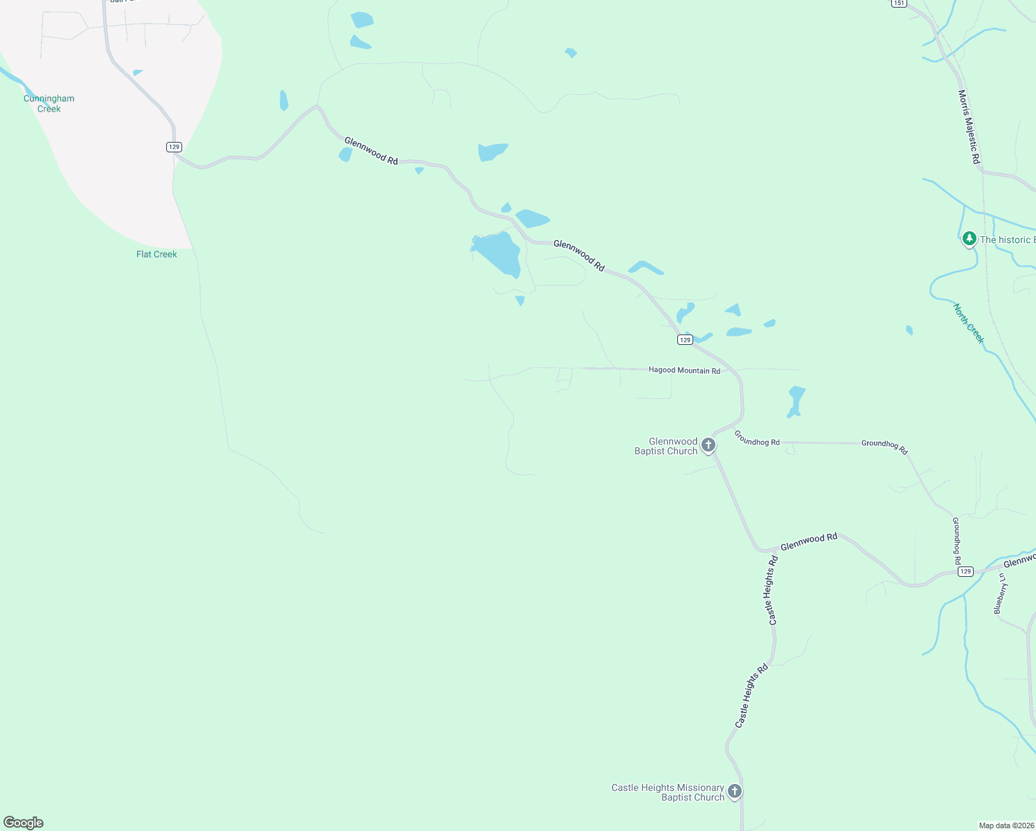 map of restaurants, bars, coffee shops, grocery stores, and more near 1555 Hagood Mountain Road in Morris