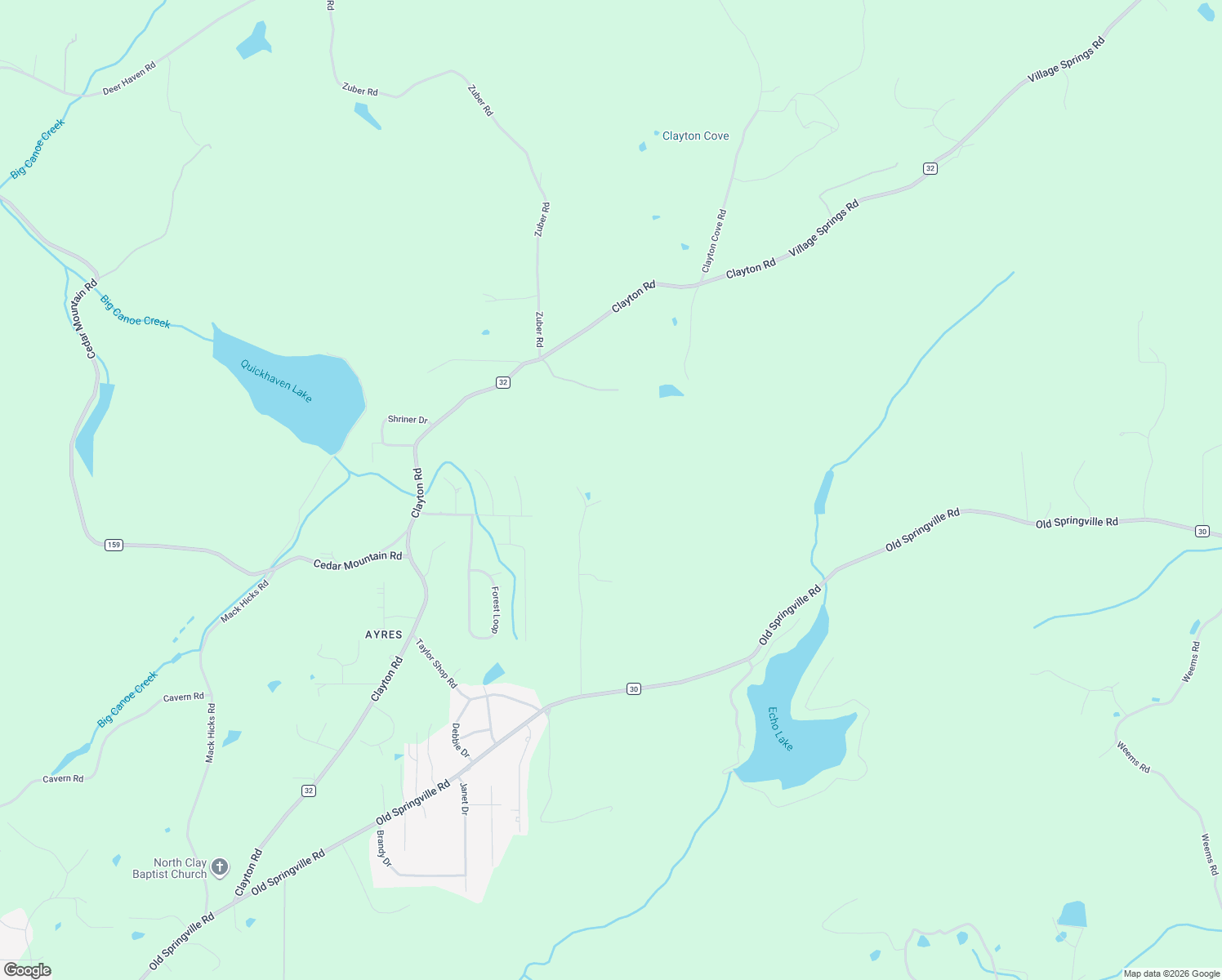 map of restaurants, bars, coffee shops, grocery stores, and more near 7939 Solid Rock Road in Trussville
