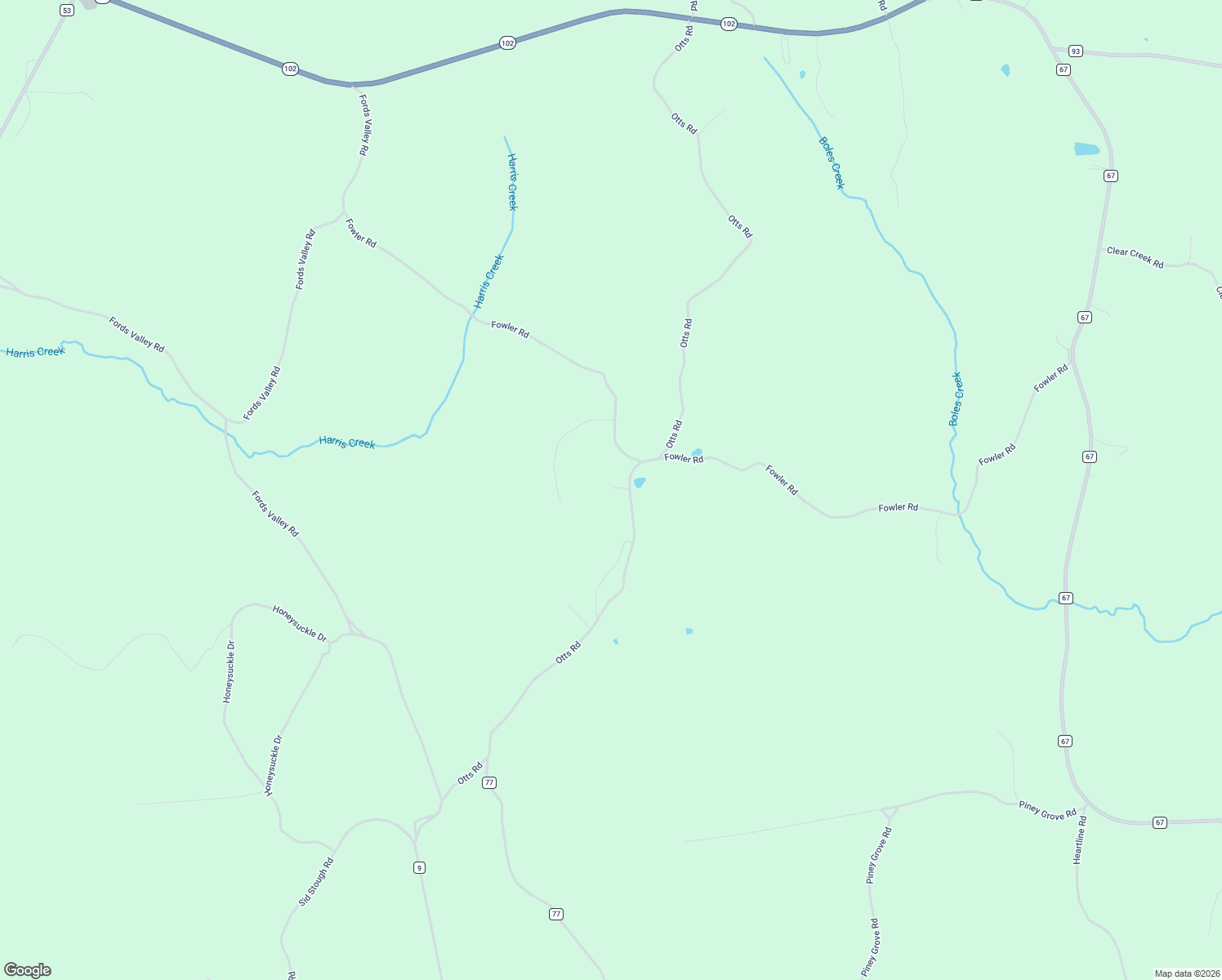 map of restaurants, bars, coffee shops, grocery stores, and more near 2248 Otts Road in Fayette