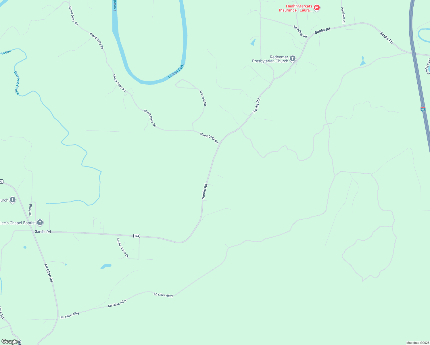 map of restaurants, bars, coffee shops, grocery stores, and more near 1432 Sardis Road in Gardendale