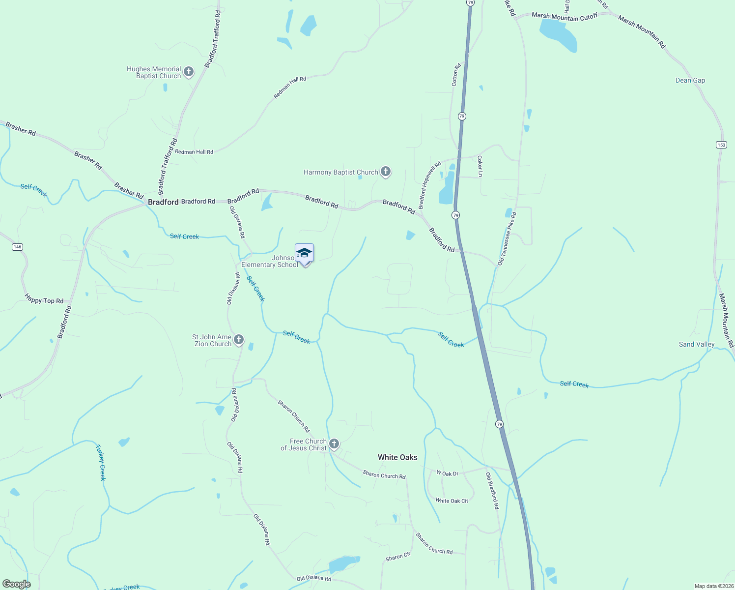 map of restaurants, bars, coffee shops, grocery stores, and more near 8408 Country Circle in Pinson