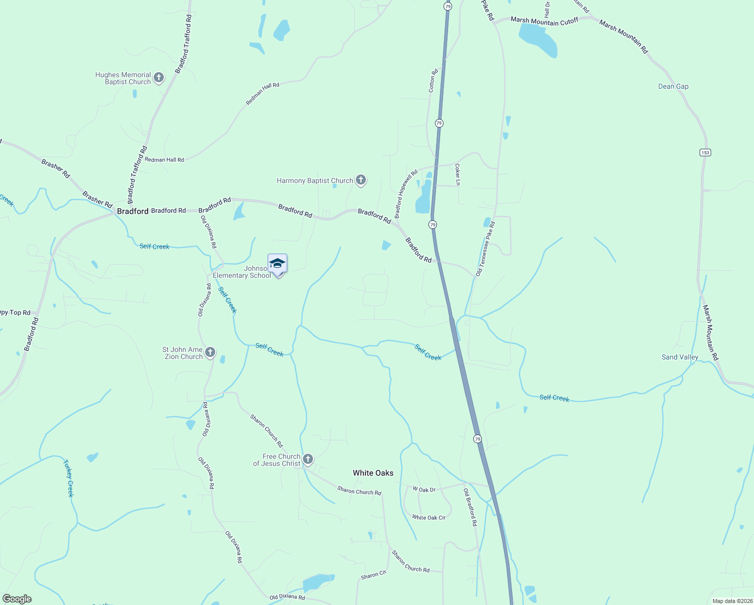 map of restaurants, bars, coffee shops, grocery stores, and more near 8211 Country Circle in Pinson