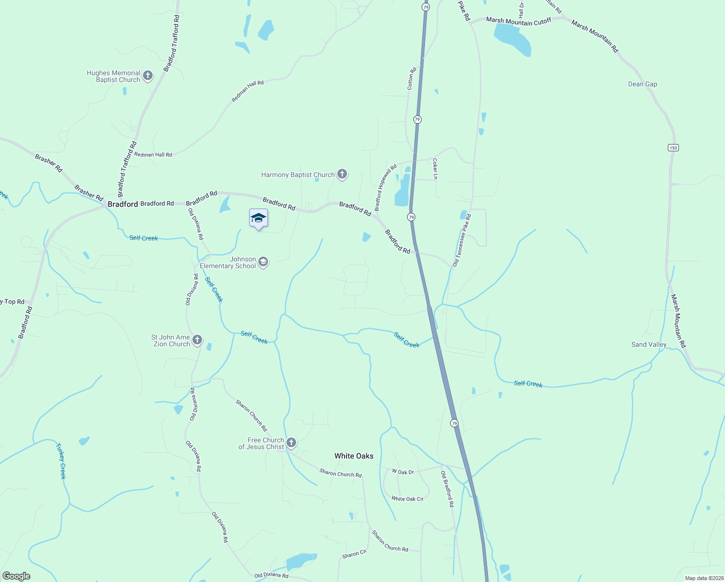 map of restaurants, bars, coffee shops, grocery stores, and more near 8211 Country Circle in Pinson