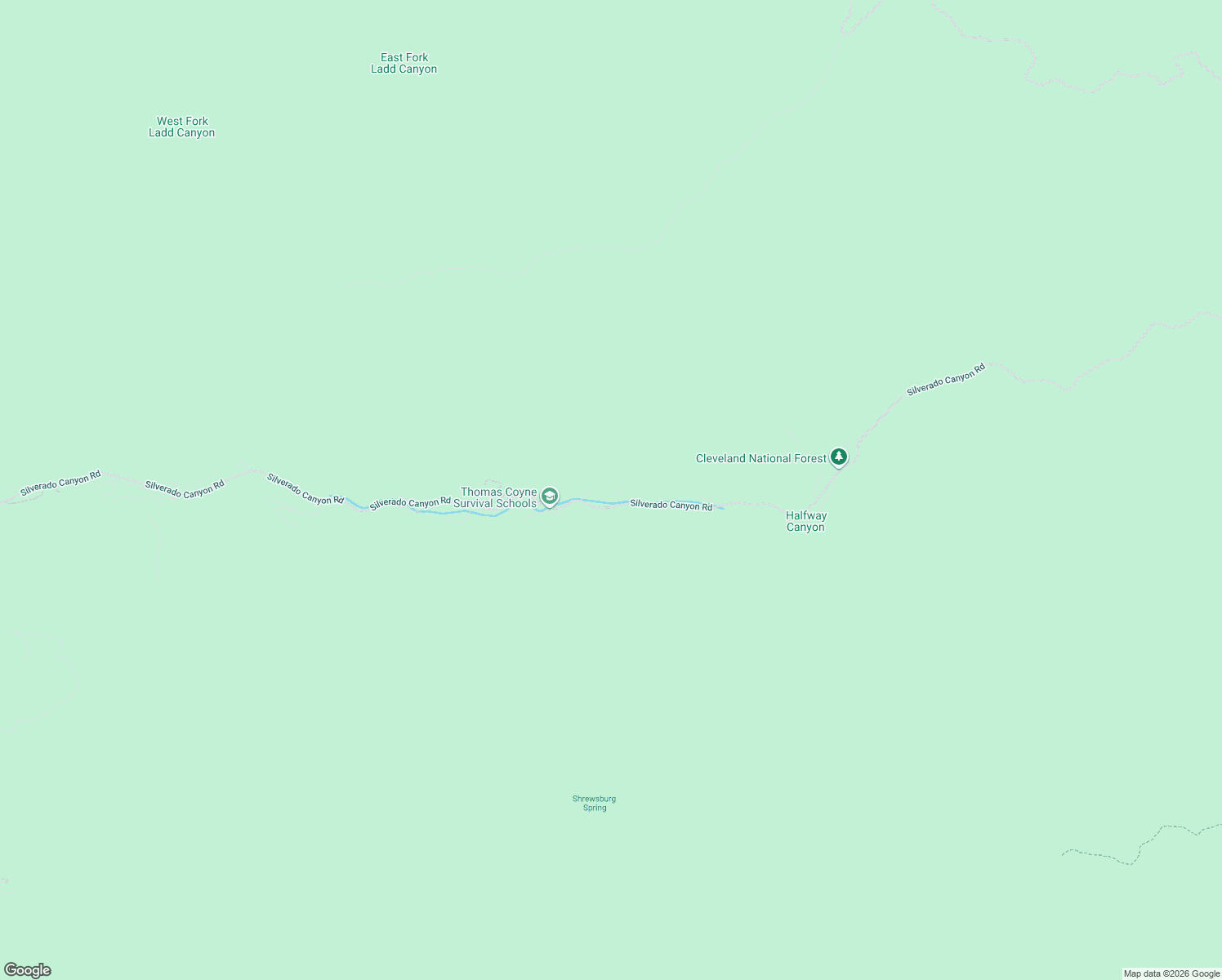map of restaurants, bars, coffee shops, grocery stores, and more near 30621 Belha Way in Silverado