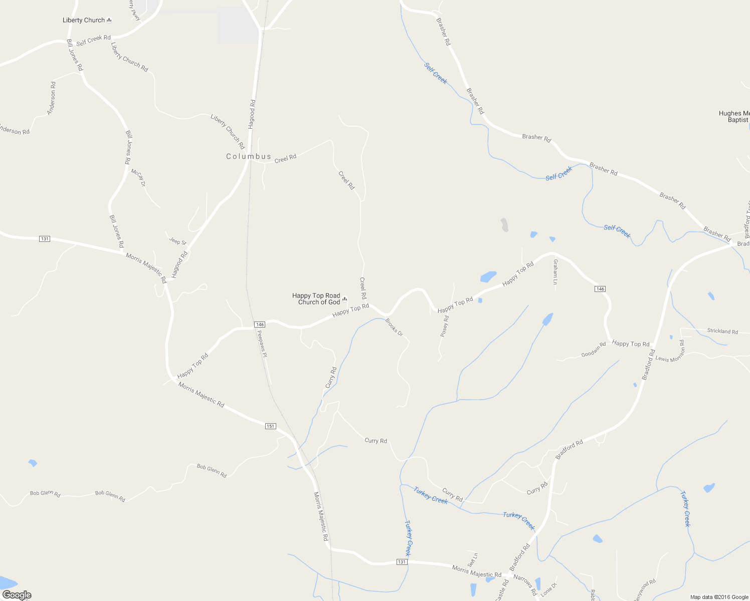 map of restaurants, bars, coffee shops, grocery stores, and more near 2610 Creel Road in Morris