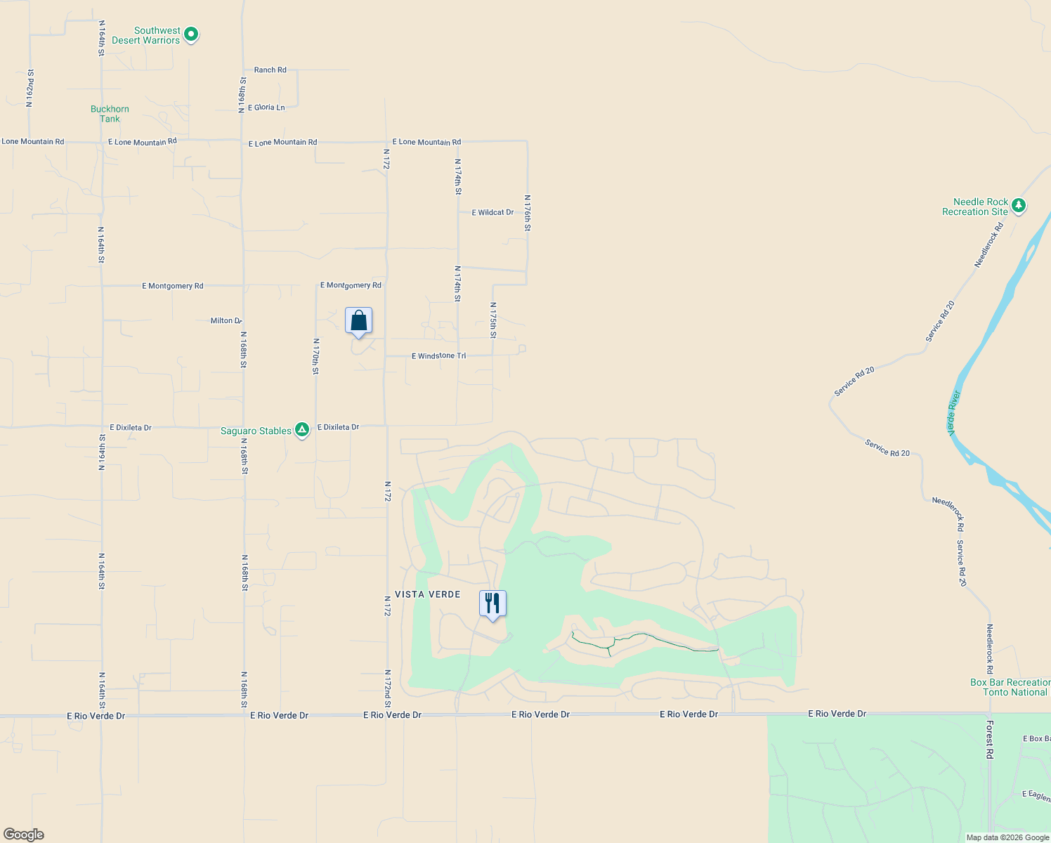 19700 North 176th Street, Rio Verde AZ Walk Score