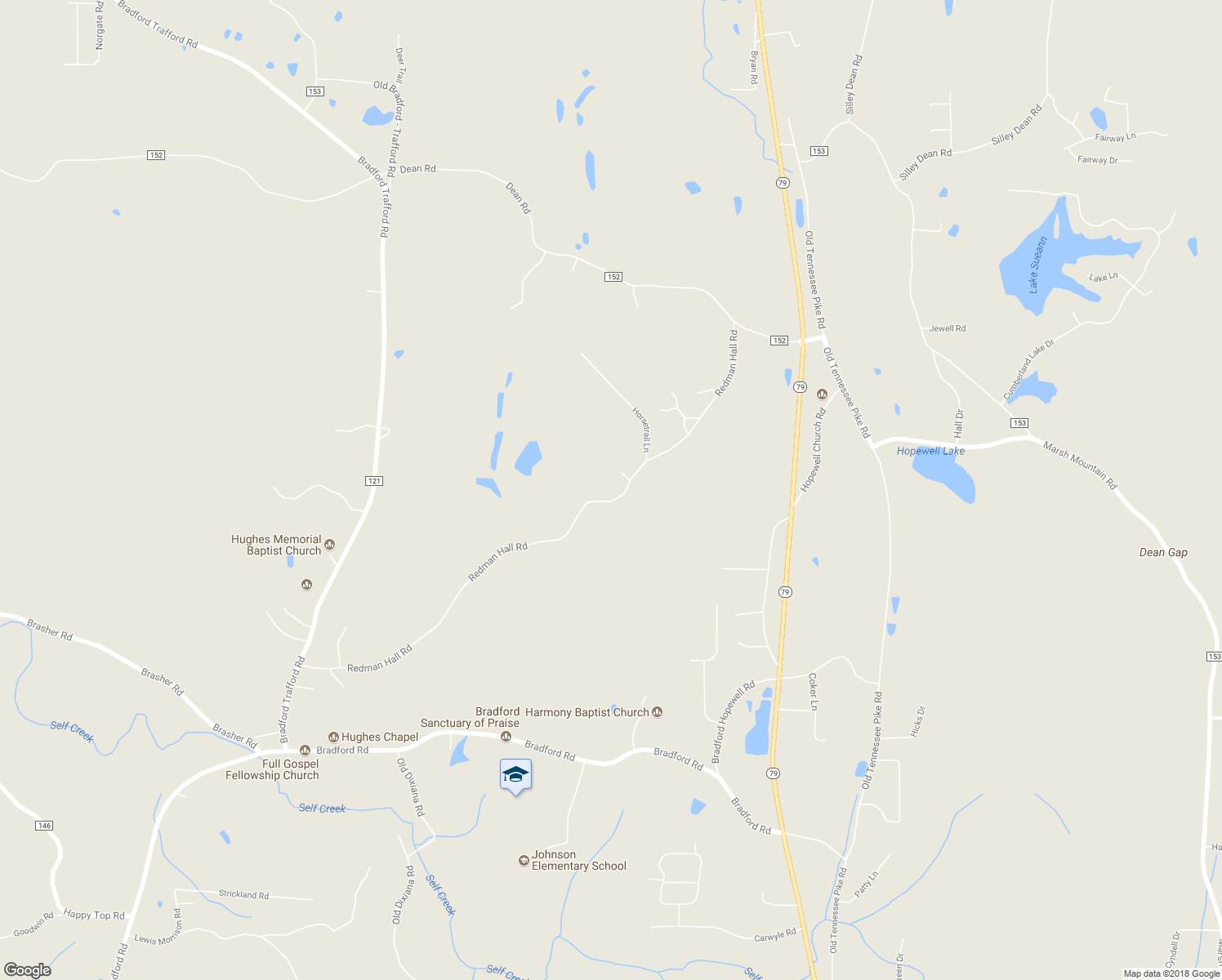 map of restaurants, bars, coffee shops, grocery stores, and more near 3970 Redman Hall Road in Pinson