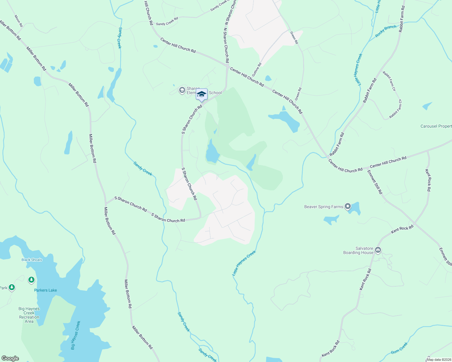 map of restaurants, bars, coffee shops, grocery stores, and more near 3035 Spring Court in Loganville