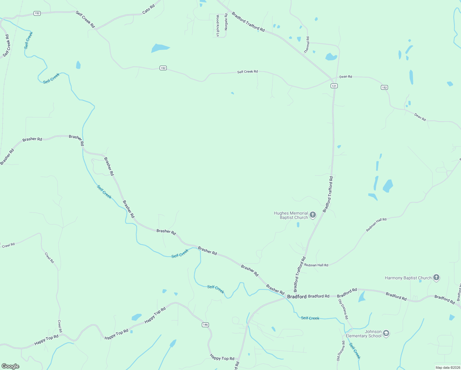 map of restaurants, bars, coffee shops, grocery stores, and more near 8645 Brasher Road in Bradford