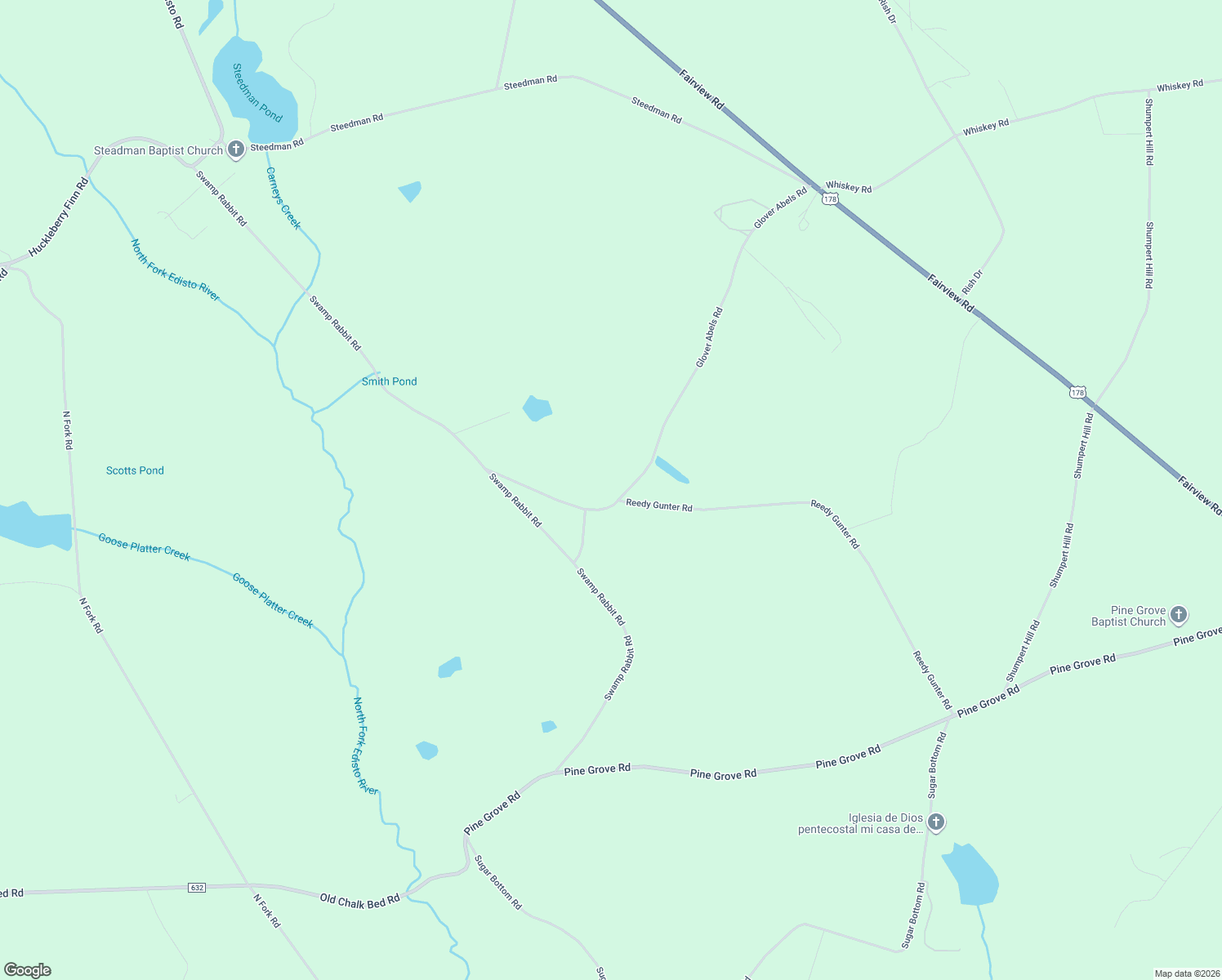 map of restaurants, bars, coffee shops, grocery stores, and more near 510 Glover Abels Road in Lexington County