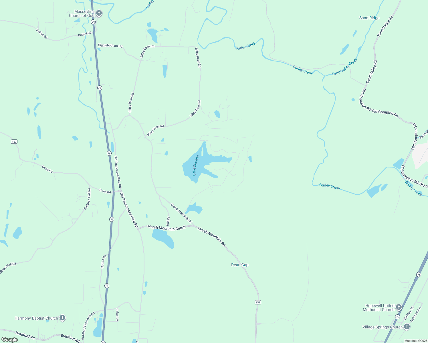 map of restaurants, bars, coffee shops, grocery stores, and more near 305 Lake Lane in Pinson