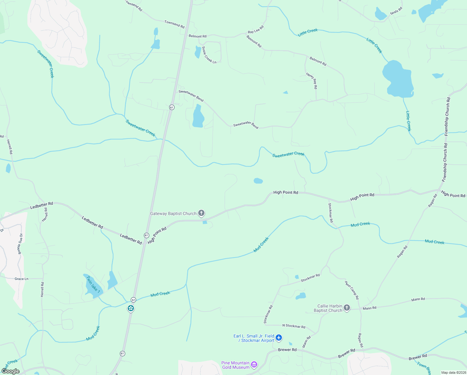 map of restaurants, bars, coffee shops, grocery stores, and more near 1210 Awenasa Drive in Villa Rica