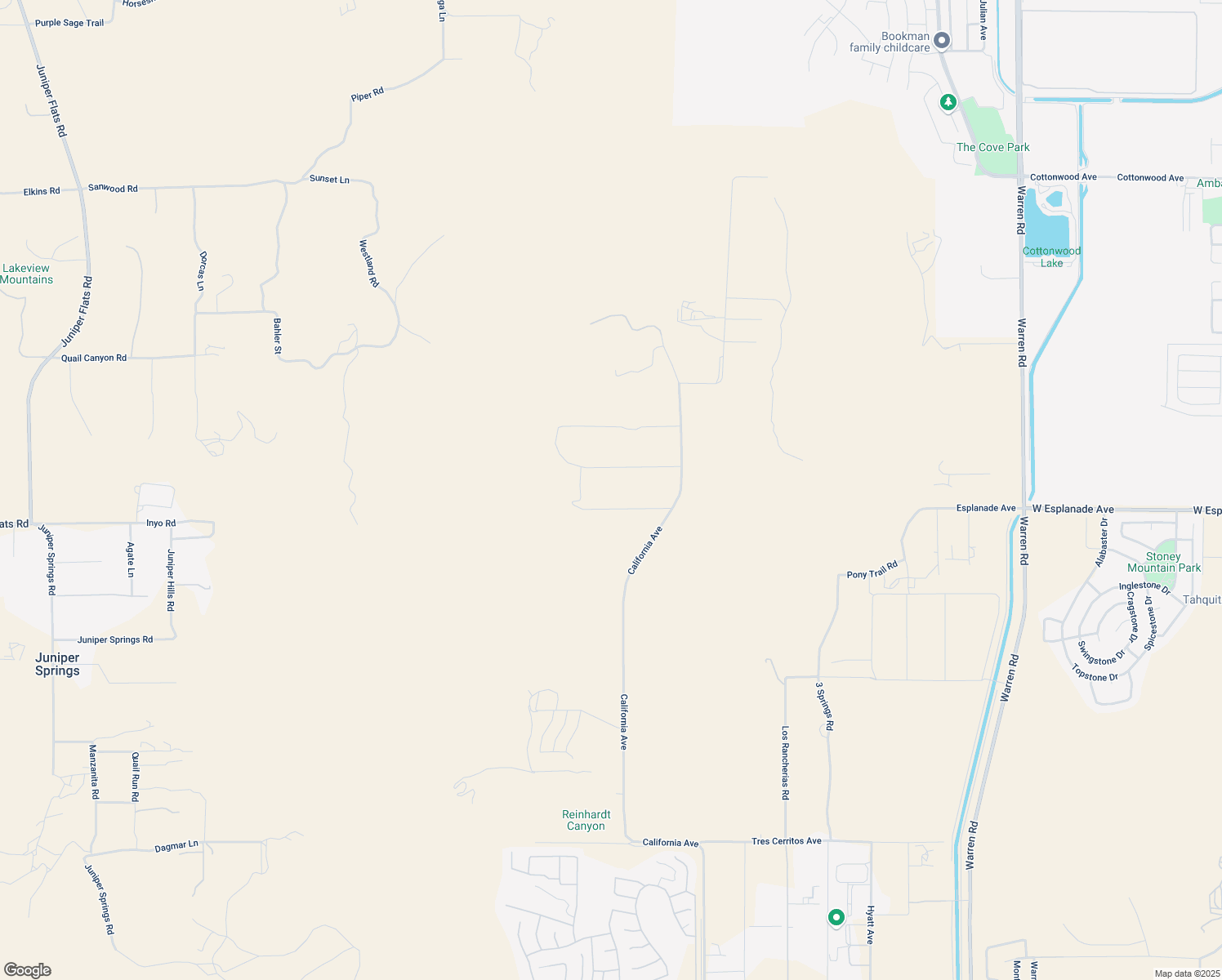map of restaurants, bars, coffee shops, grocery stores, and more near 23981 California Avenue in Hemet