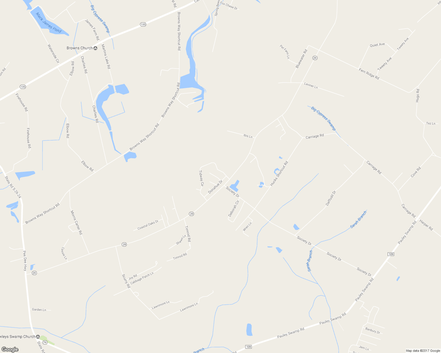 map of restaurants, bars, coffee shops, grocery stores, and more near 1204 Midvale Drive in Conway