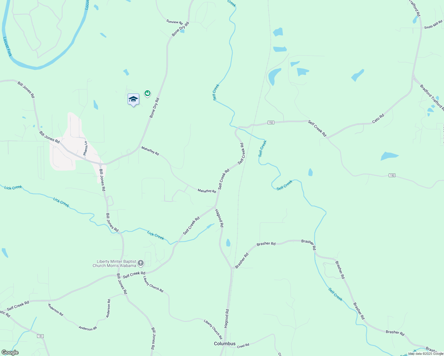 map of restaurants, bars, coffee shops, grocery stores, and more near 2240 Self Creek Road in Kimberly