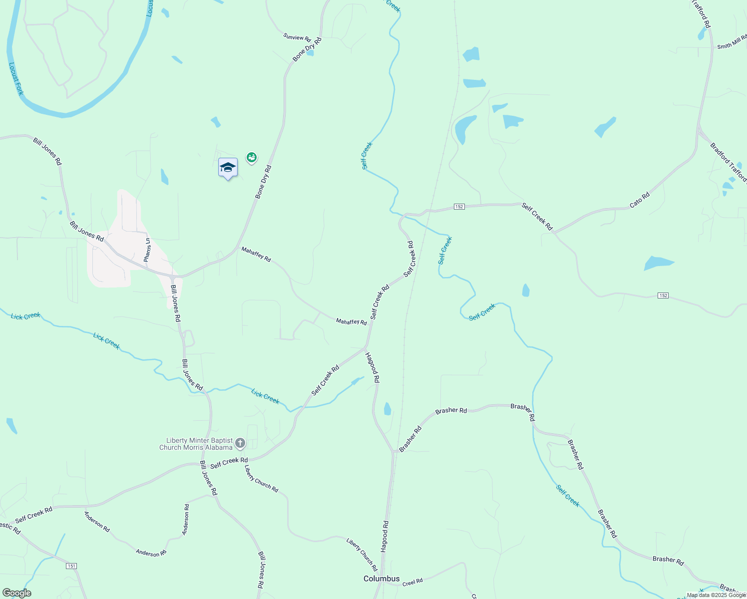 map of restaurants, bars, coffee shops, grocery stores, and more near 2240 Self Creek Road in Kimberly