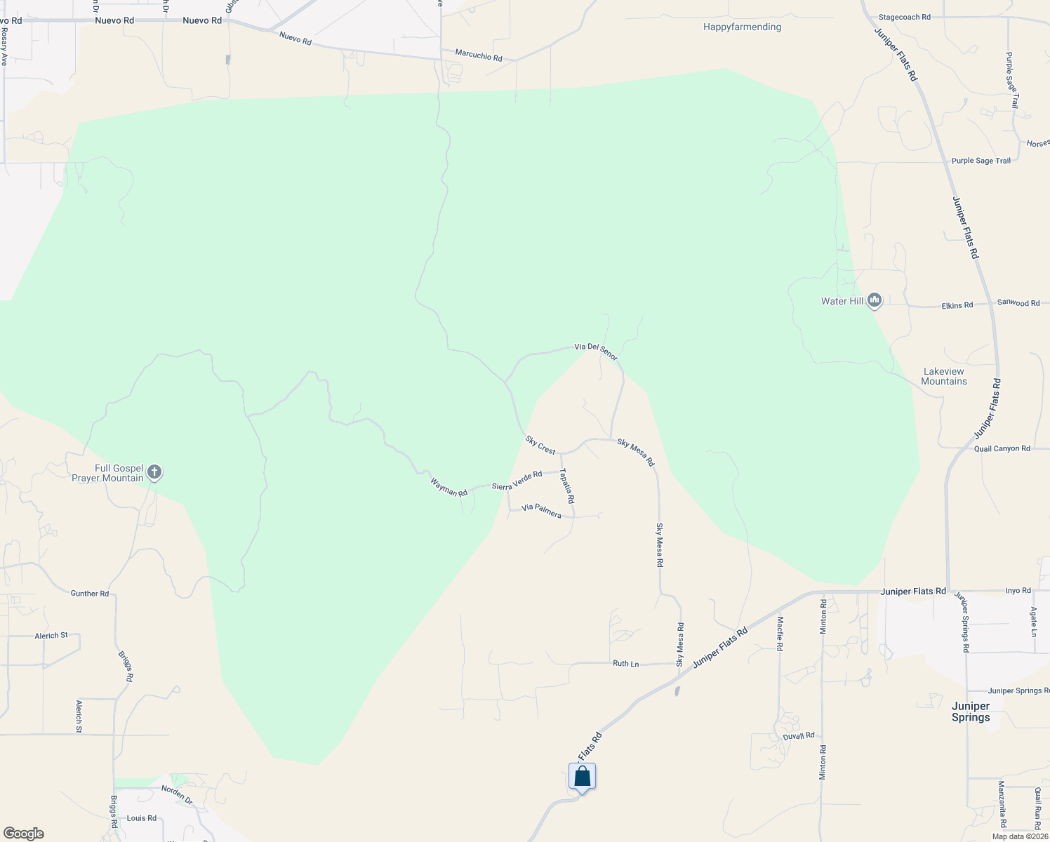 map of restaurants, bars, coffee shops, grocery stores, and more near 23096 Sky Mesa Road in Homeland