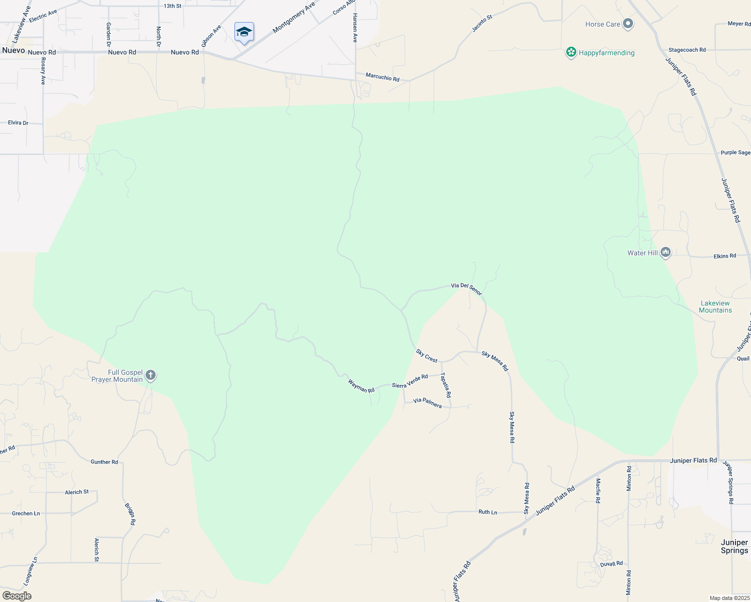 map of restaurants, bars, coffee shops, grocery stores, and more near 22991 Sky Mesa Road in Homeland