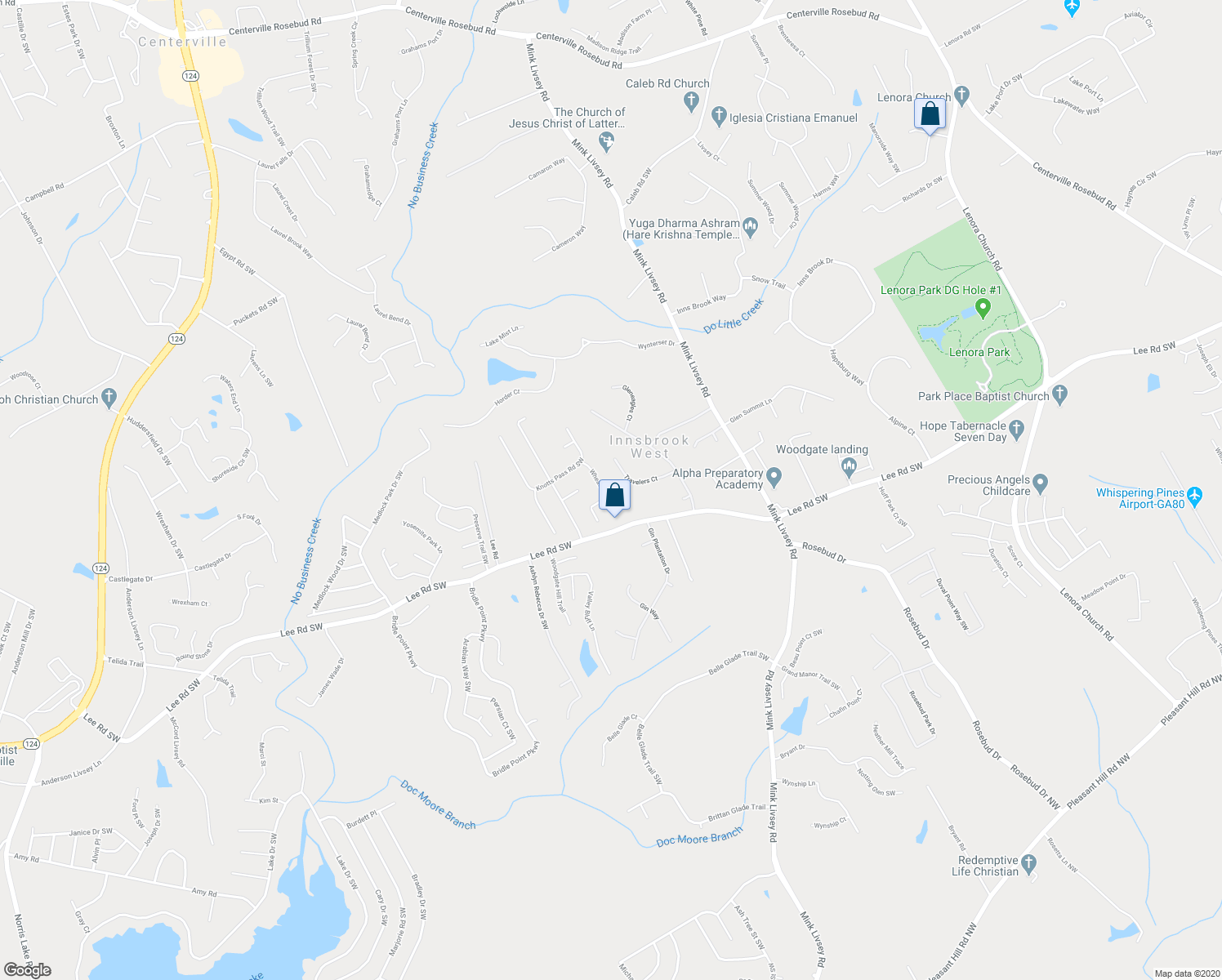 map of restaurants, bars, coffee shops, grocery stores, and more near 4362 Wheaton Way in Snellville