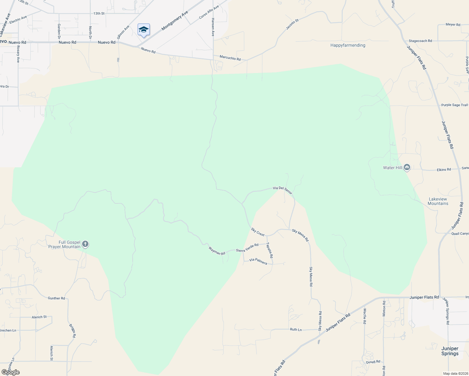 map of restaurants, bars, coffee shops, grocery stores, and more near 23032 Sky Mesa Road in Homeland