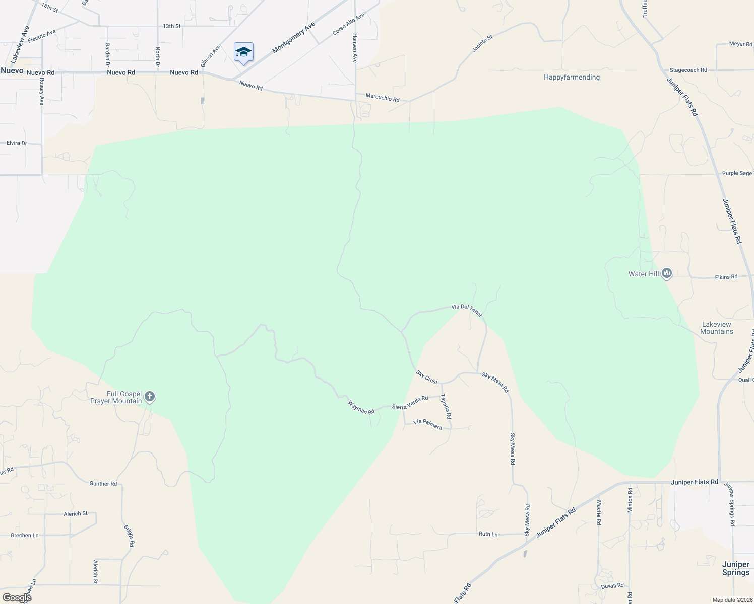 map of restaurants, bars, coffee shops, grocery stores, and more near 23016 Sky Mesa Road in Homeland