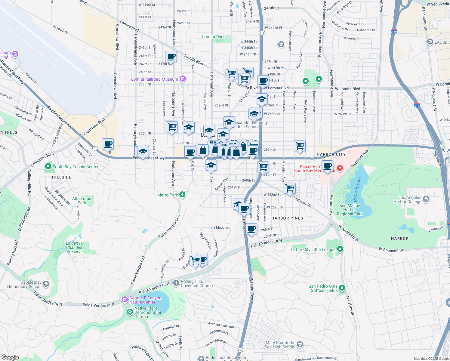 Appian Way, Lomita CA Walk Score