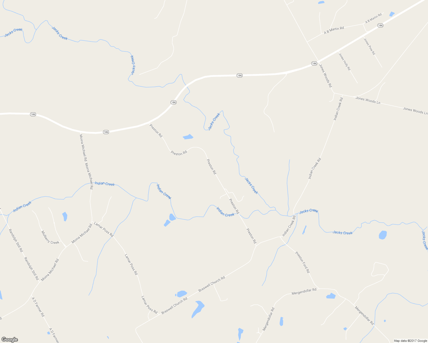 map of restaurants, bars, coffee shops, grocery stores, and more near 2509 Preston Road in Good Hope