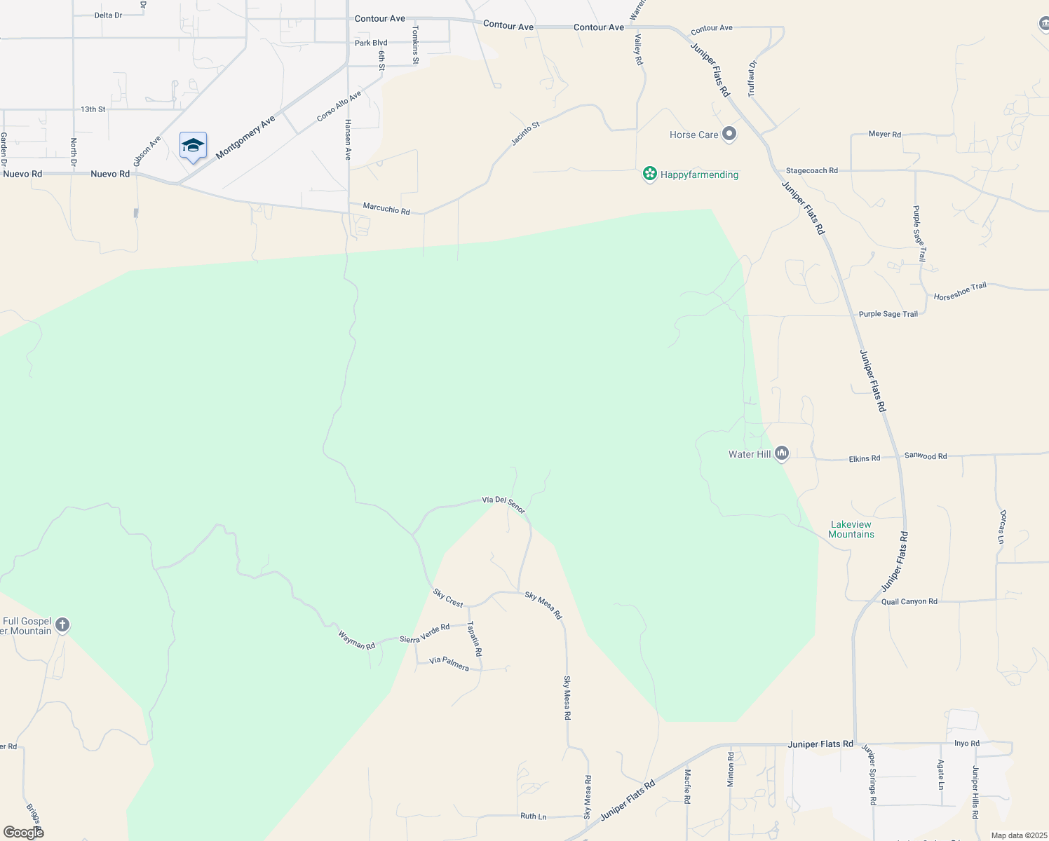 map of restaurants, bars, coffee shops, grocery stores, and more near in Nuevo