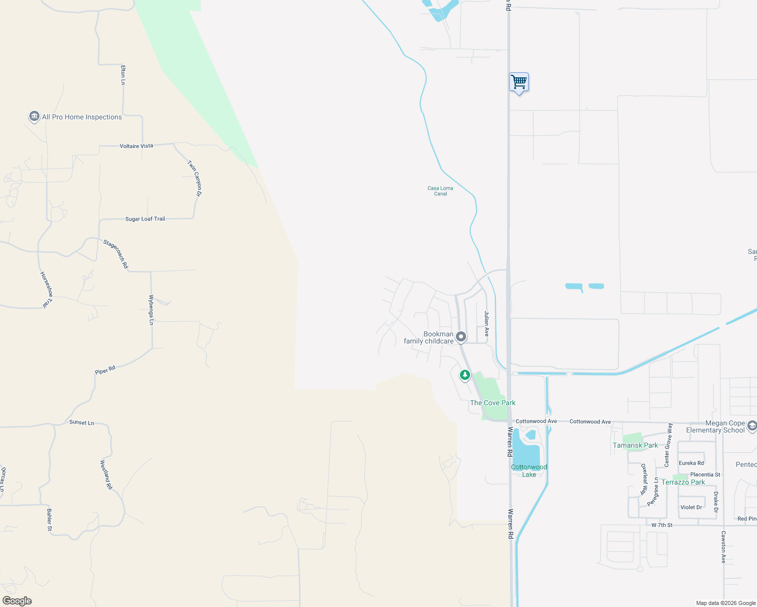 map of restaurants, bars, coffee shops, grocery stores, and more near in San Jacinto