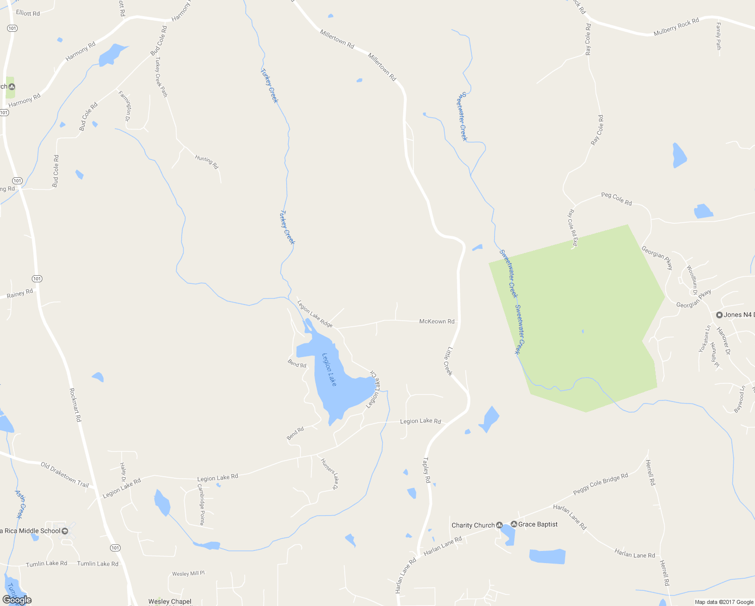 map of restaurants, bars, coffee shops, grocery stores, and more near 378 McKeown Road in Villa Rica