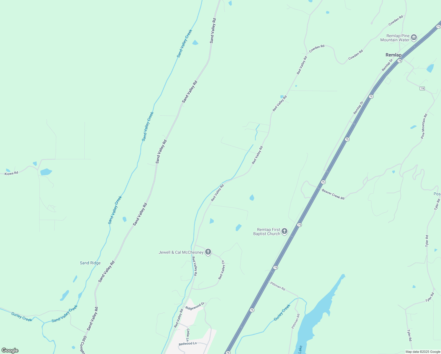 1933 Red Valley Road, Remlap AL Walk Score