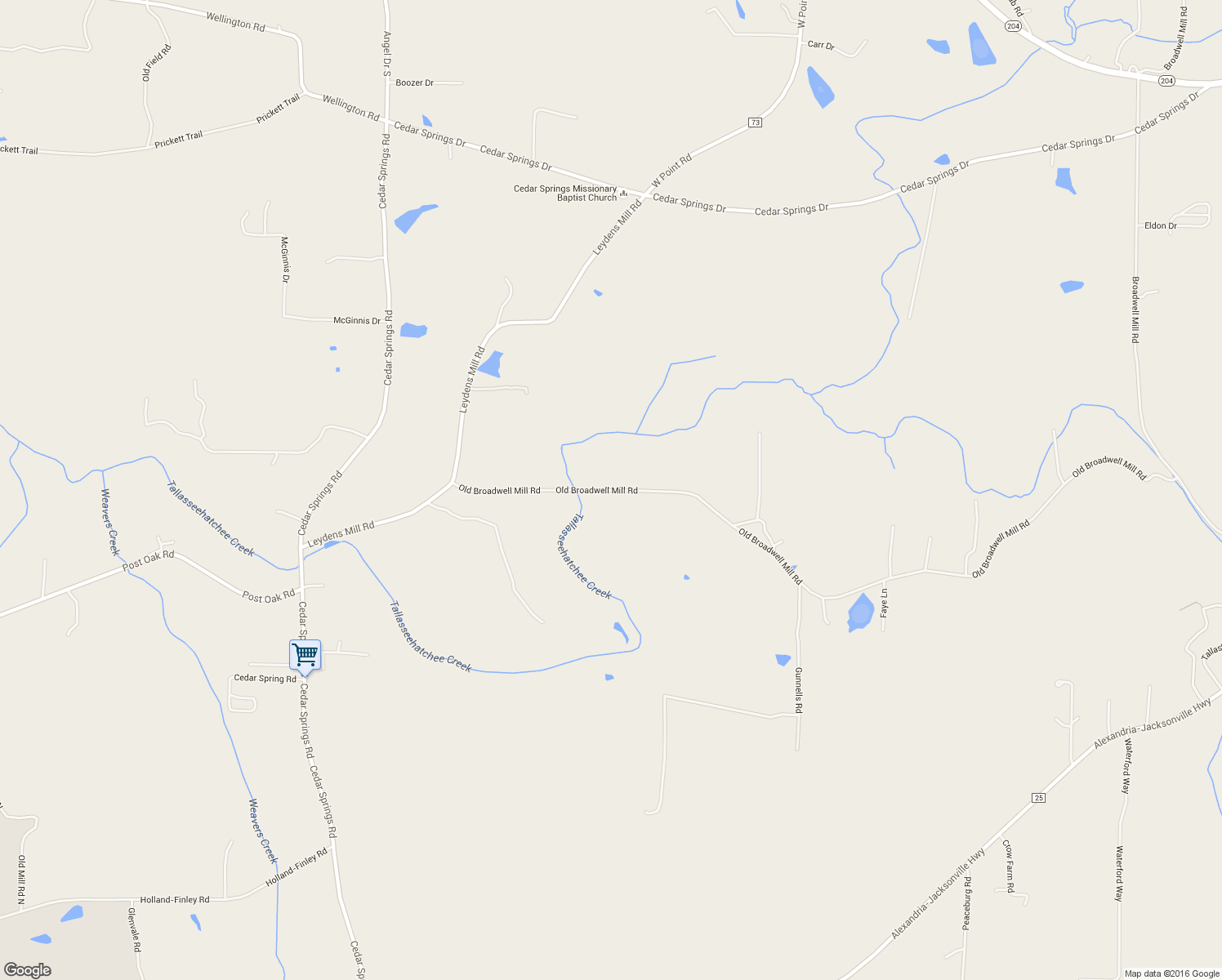 map of restaurants, bars, coffee shops, grocery stores, and more near 555 Old Broadwell Mill Road in Jacksonville