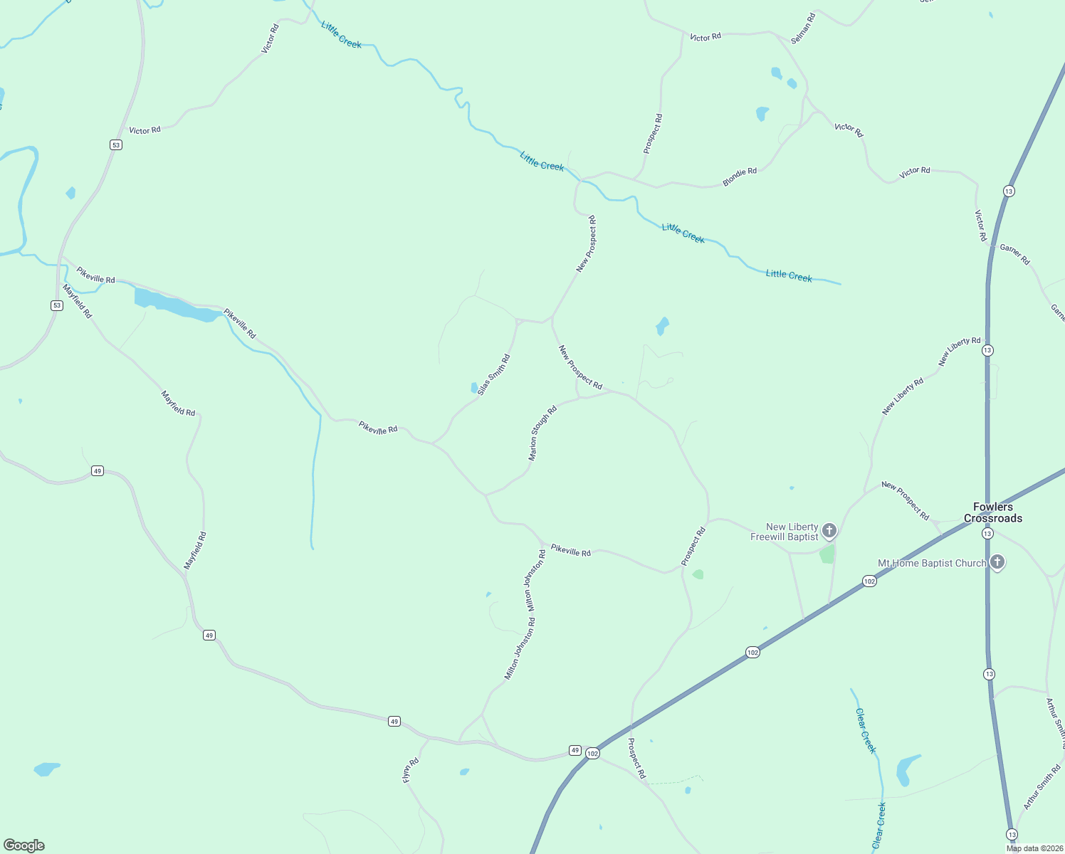 map of restaurants, bars, coffee shops, grocery stores, and more near 331 Marion Stough Road in Fayette