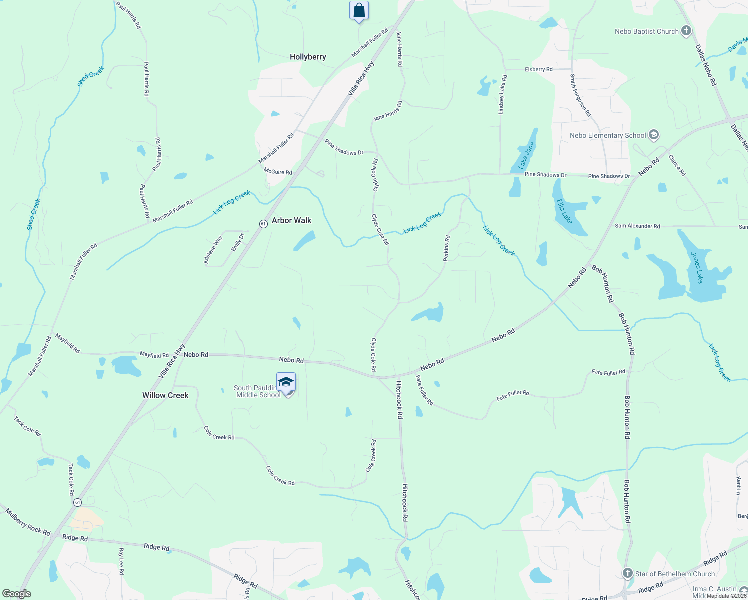 map of restaurants, bars, coffee shops, grocery stores, and more near 51 Elders Way in Dallas