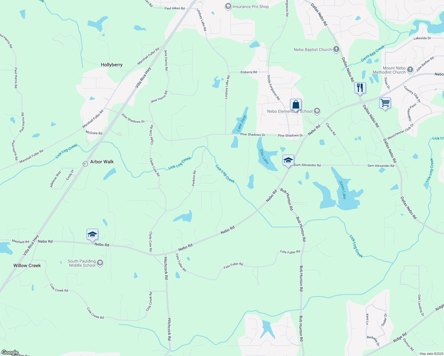 map of restaurants, bars, coffee shops, grocery stores, and more near 142 Stonecrest Way in Dallas
