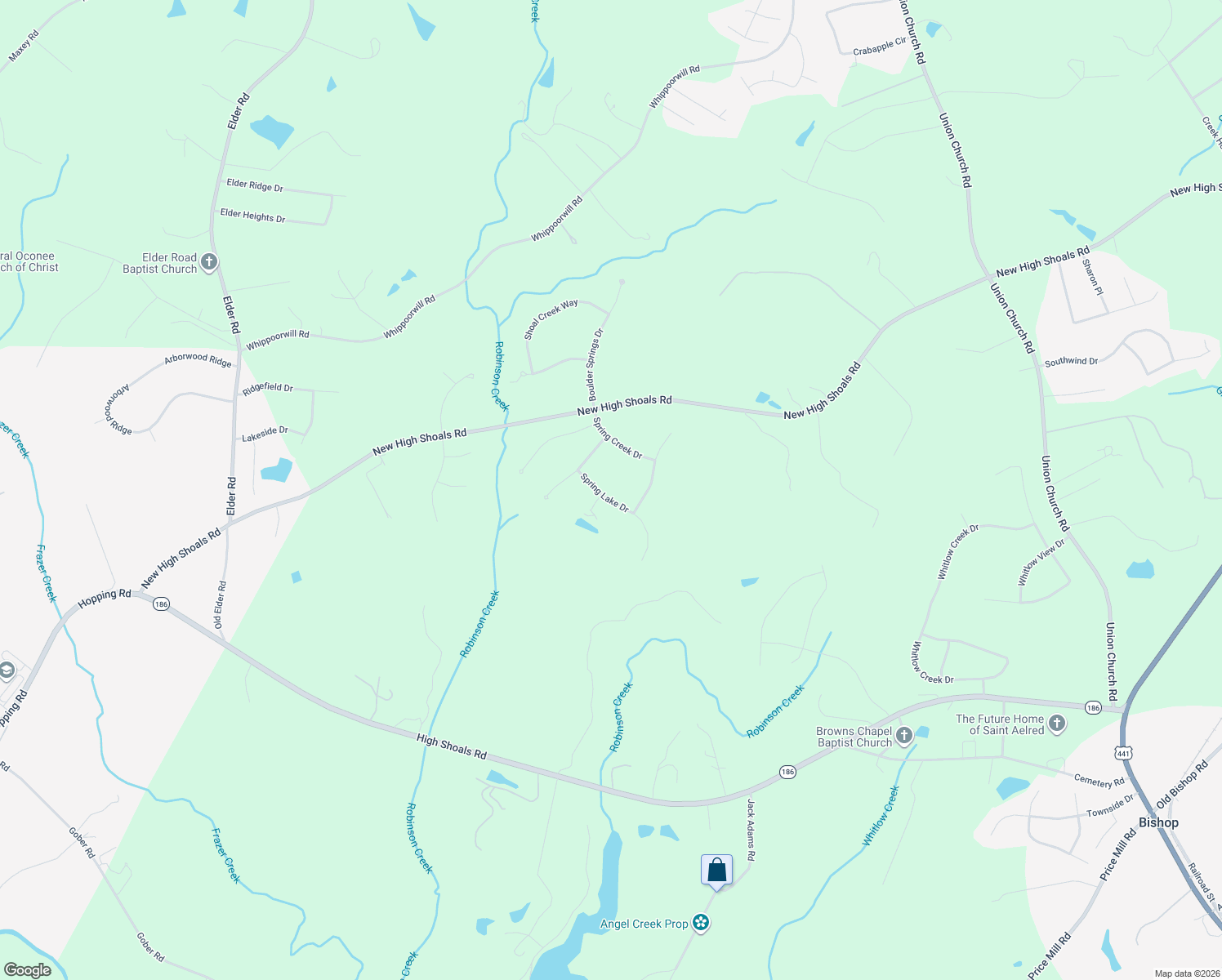 map of restaurants, bars, coffee shops, grocery stores, and more near 1061 Spring Lake Dr in Bishop