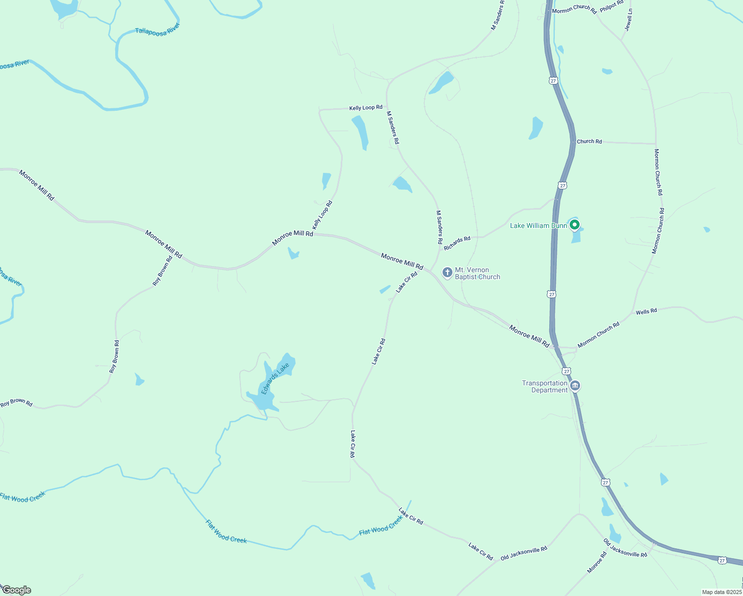 map of restaurants, bars, coffee shops, grocery stores, and more near 894 Lake Circle Road in Buchanan