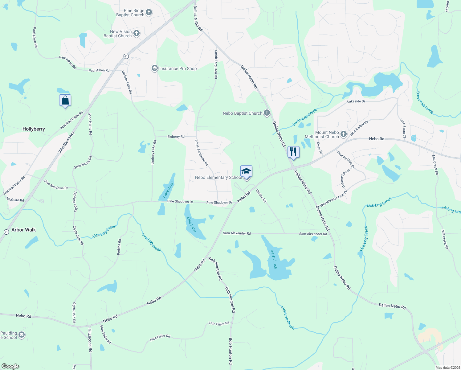 map of restaurants, bars, coffee shops, grocery stores, and more near 58 Northside Avenue in Dallas